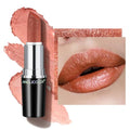 Anglicolor Glitter Lipstick High Impact LipcolorCoral Orange Lipstick Moisturizing Creamy FormulaMetallic Lipstick For Women For Vegan & Cruelty-FreeFull-Coverage Lip Color